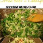 Jamaican Corned Beef and Cabbage is a traditional dinner dish served in the island. Great for quick weeknight dinners, this flavorful mean will be on your table in a matter of minutes.