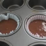cupcake batter in cupcake liners