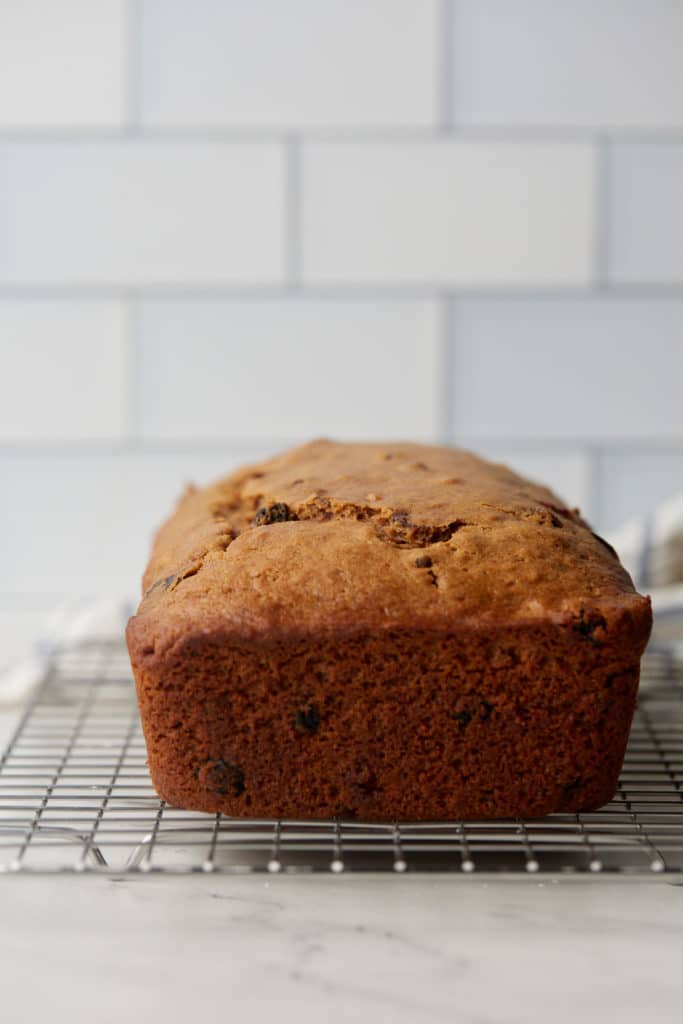 spice bun on cooling rack