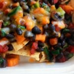 nachos sweet potato black bean