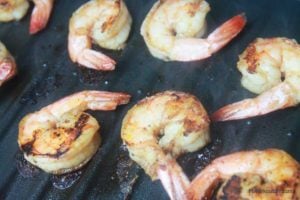 shrimp on indoor grill