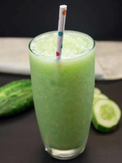 Cucumber ginger juice