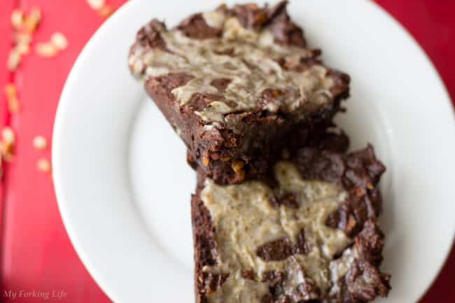 coffee brownies for two