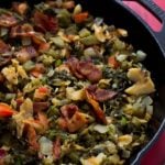 callaloo and saltfish.