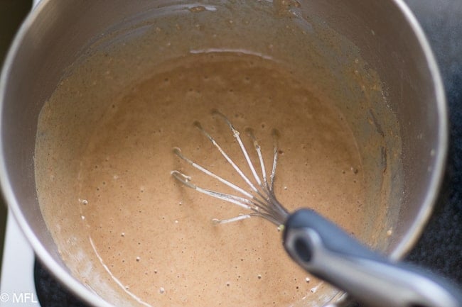 batter in bowl with whisk