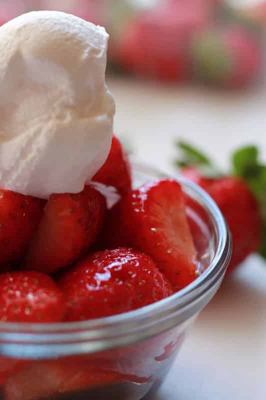 Balsamic Strawberries Image
