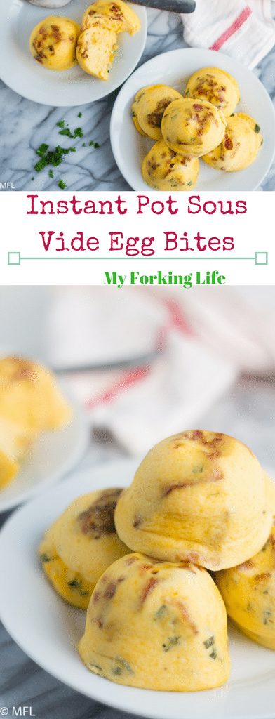 pin image for instant pot sous vide egg bites