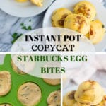 pin for starbucks copycat egg bites in the instant pot