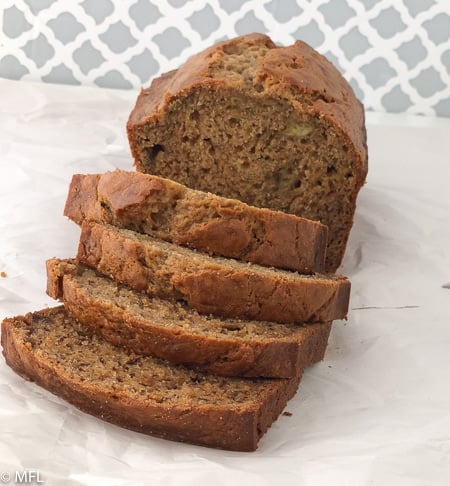 best banana bread recipe in the world sliced