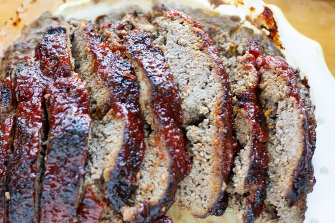 sliced meatloaf