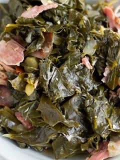 These Southern Style Pressure Cooker Collard Greens are flavorful, tender, and cooked in half the time than the stove top method. Now you can enjoy collard greens any day of the week