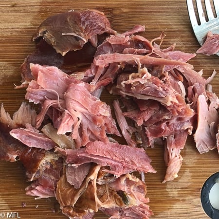 smoked turkey shredded