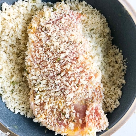 pork in panko. 