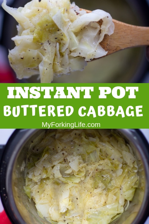 pin for instant pot buttered cabbage