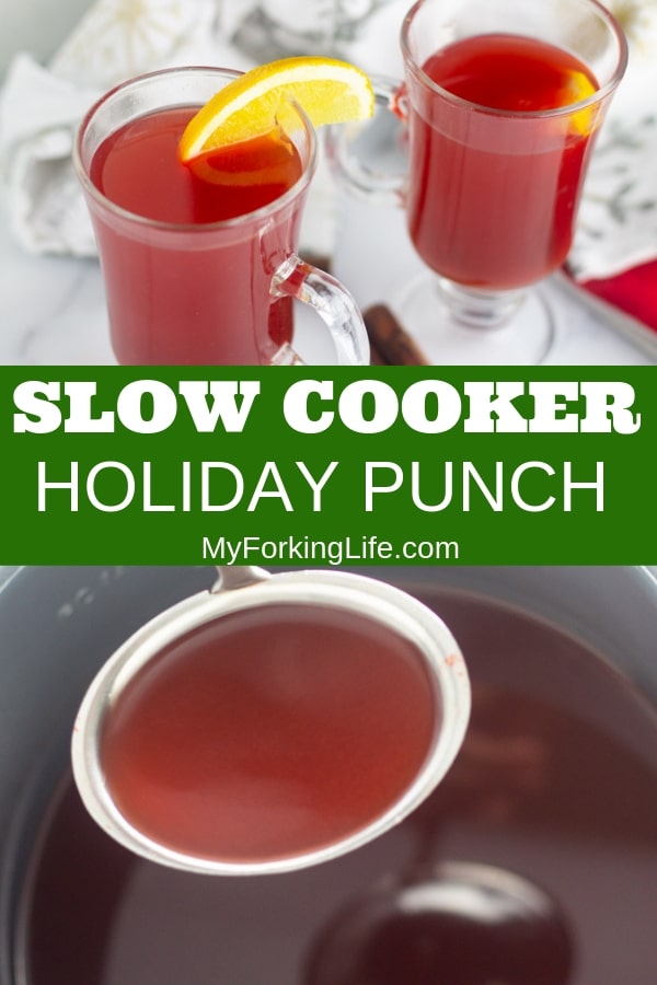 pin for slow cooker hot holiday punch