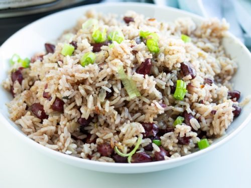 Jamaican Instant Pot Rice and Beans