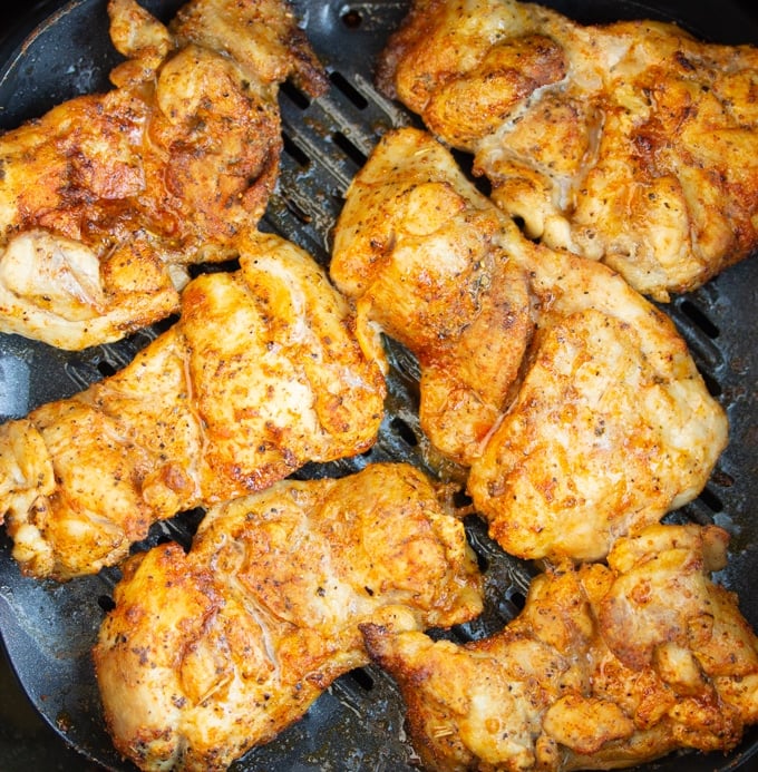 Air Fryer Chicken Thighs –