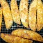 air fryer wedges in air fryer basket