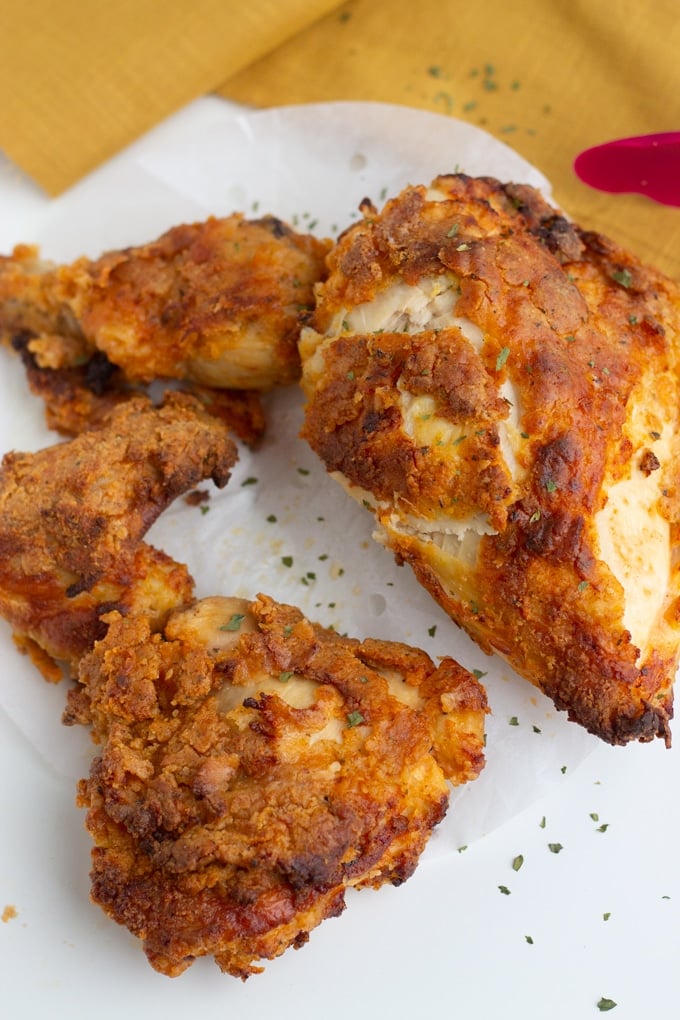 Air Fryer Fried Chicken - My Forking Life