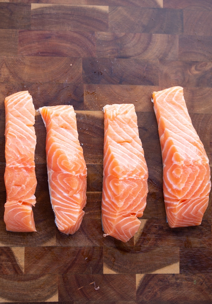 Marinated Air Fryer Salmon - My Forking Life