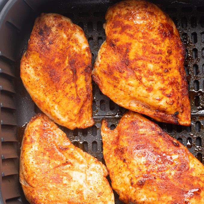 BBQ Air Fryer Chicken Breast My Forking Life