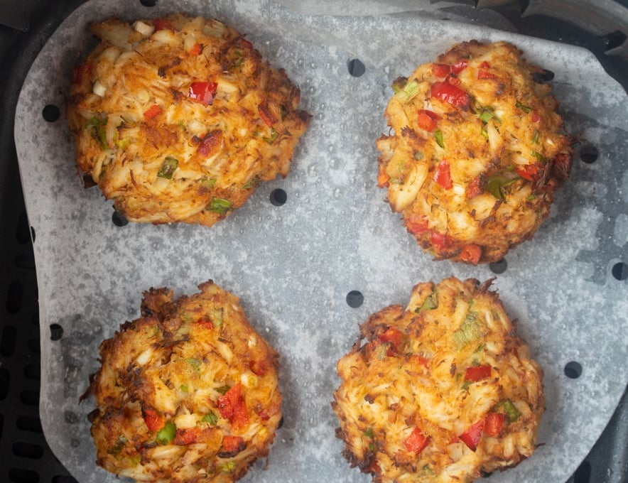 Air Fry Crab Cakes