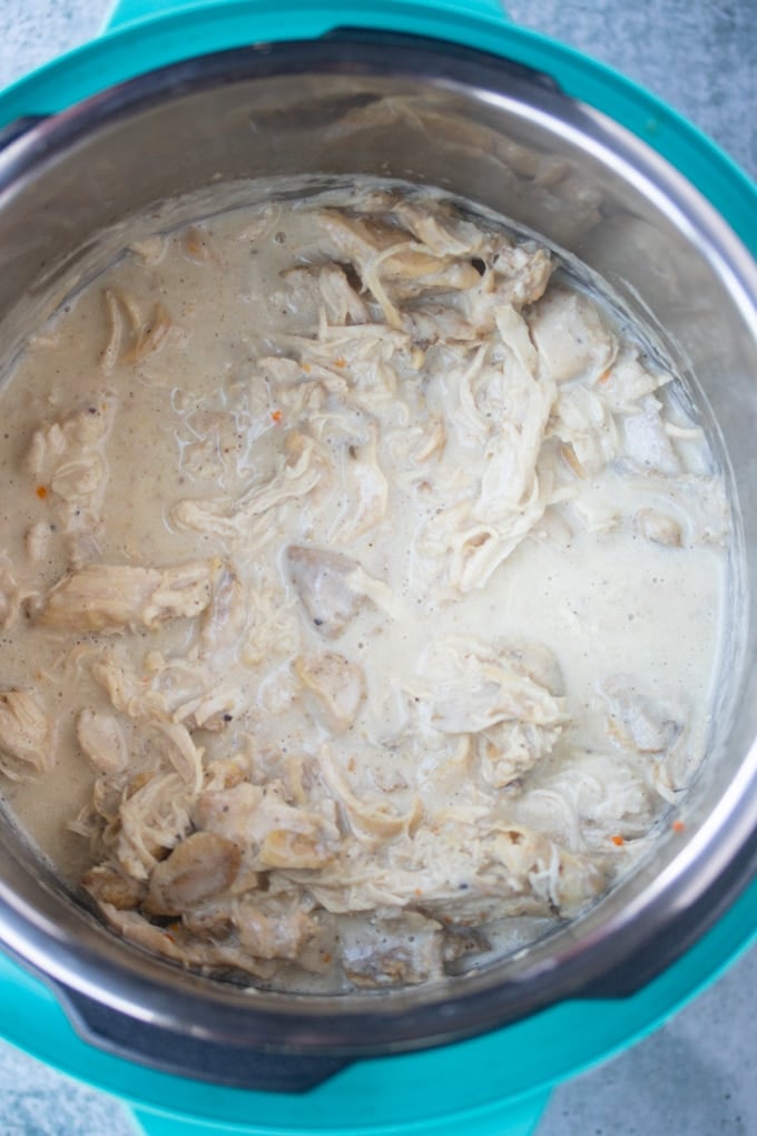 chicken and gravy in instant pot