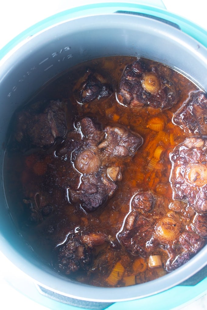 oxtails in instant pot after cooking