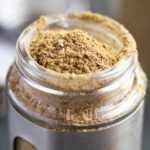 poultry seasoning in a spice jar