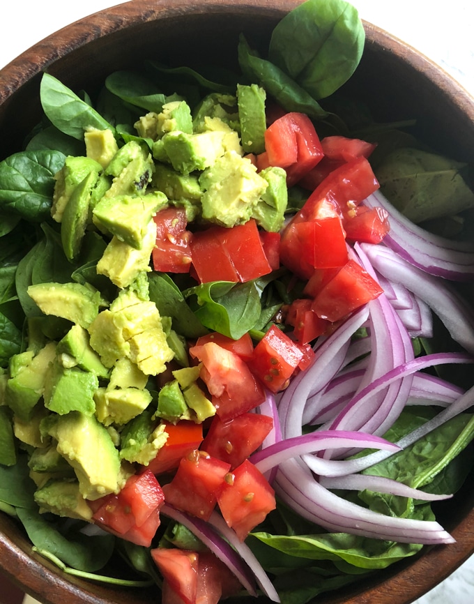 salad in bowl