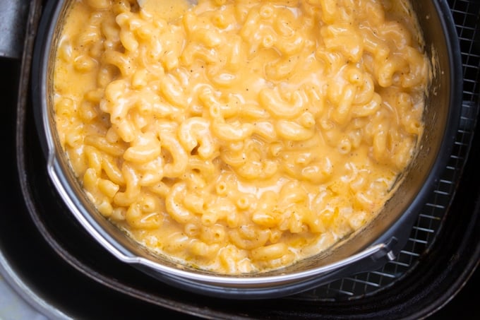 Creamy Air Fryer Mac and Cheese