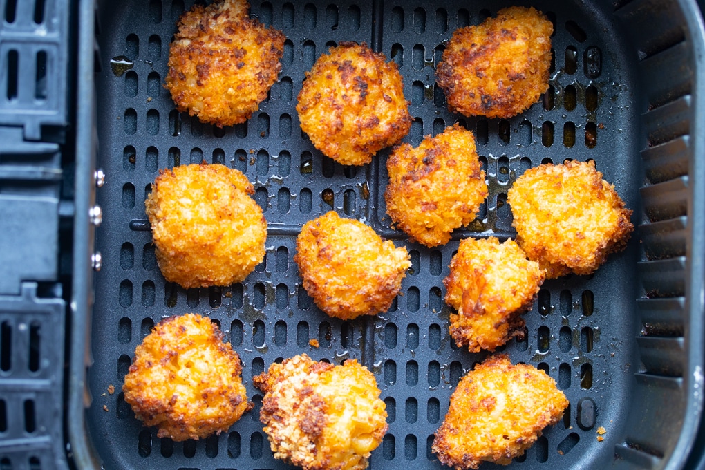 Air Fried Macaroni and Cheese Balls