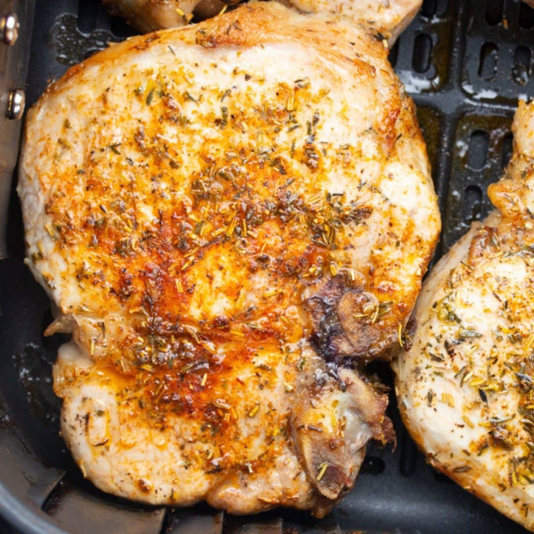 Perfect Air Fryer Pork Chops - My Forking Life