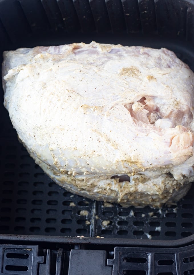 Roasted Air Fryer Turkey Breast (Bone-In or Boneless) - My Forking Life