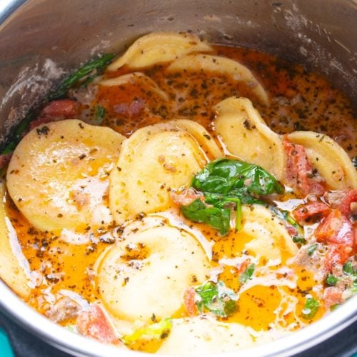 Instant Pot Ravioli