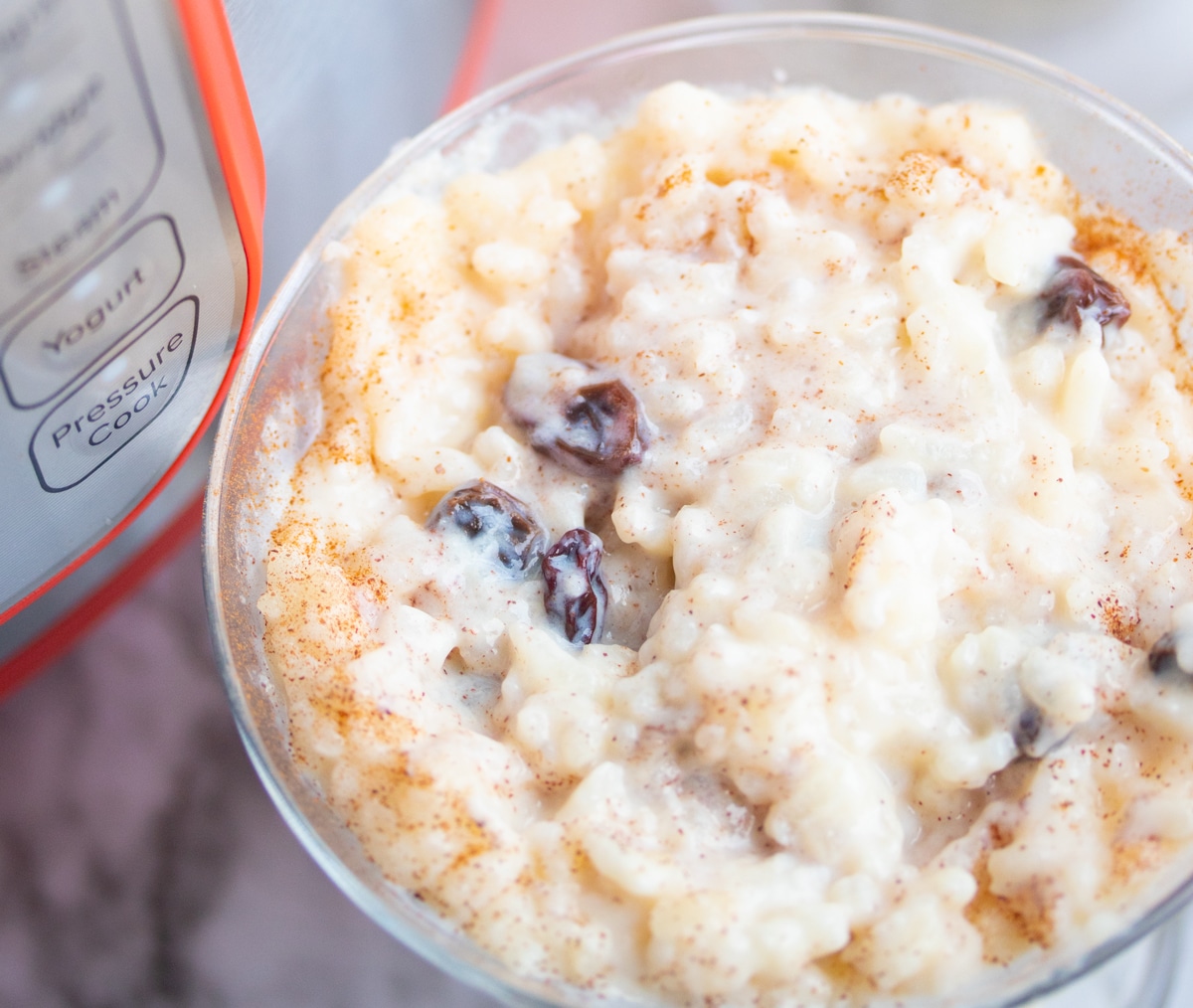 Instant Pot Rice Pudding Recipe - Pressure Cooker Rice Pudding