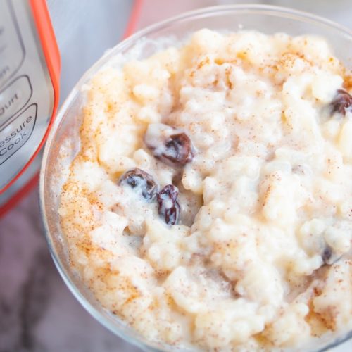 Pressure Cooker (Instant Pot) Rice Pudding My Forking Life
