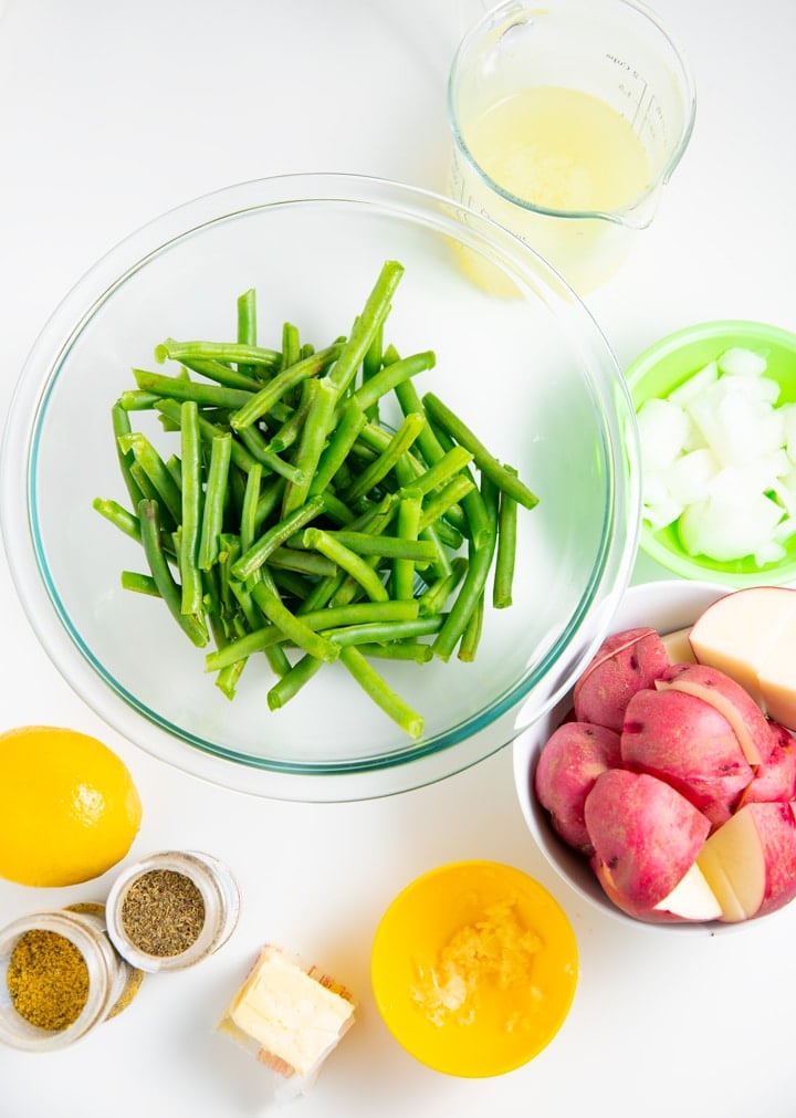 Ingredients to make the recipes