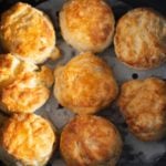 biscuits in an air fryer basket