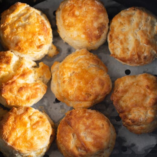 Homemade Air Fryer Biscuits My Forking Life