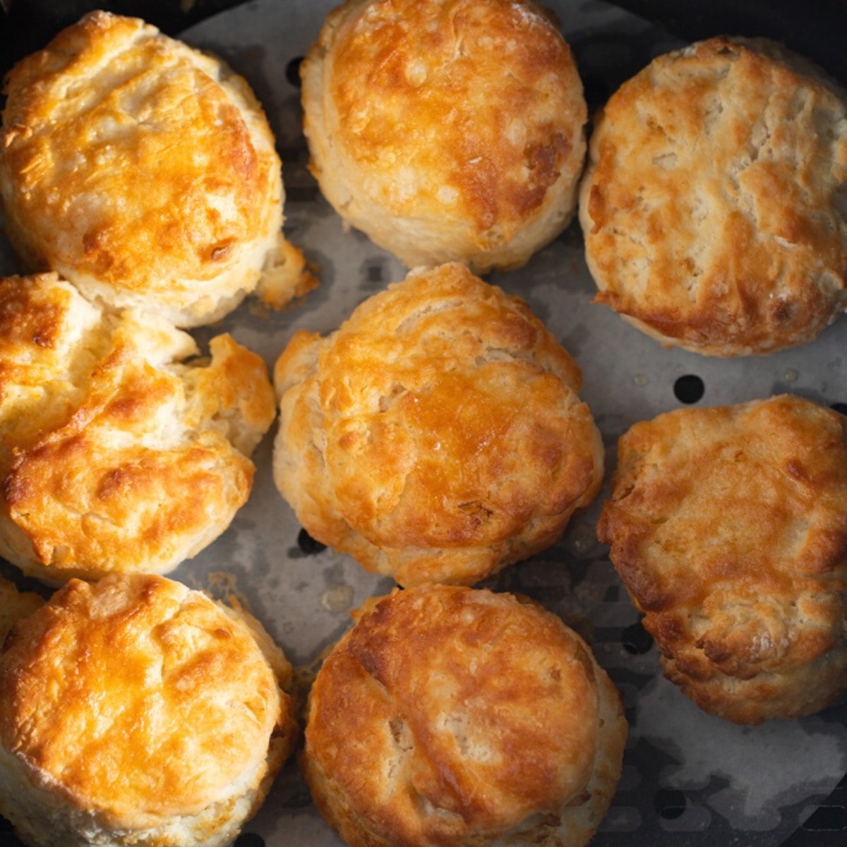 Homemade Air-Fryer Biscuits