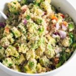 quinoa salad in bowl