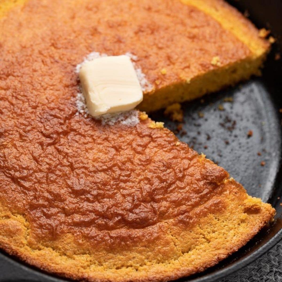 Cast Iron Southern-Style Cornbread