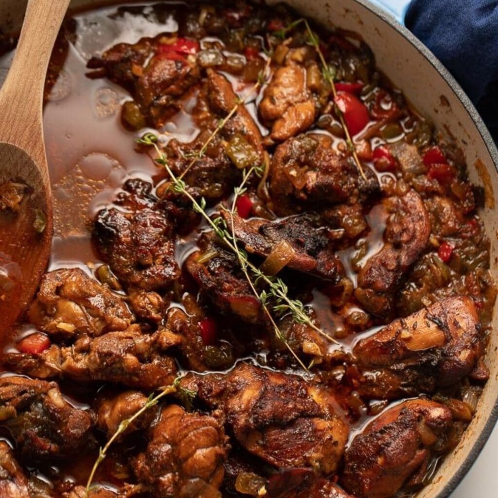 Brown Stew Chicken My Forking Life
