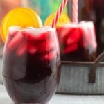 sorrel drink in glass