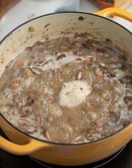 Creamy Cream of Mushroom Soup - My Forking Life