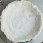 The pie crust part baked and ready to use.