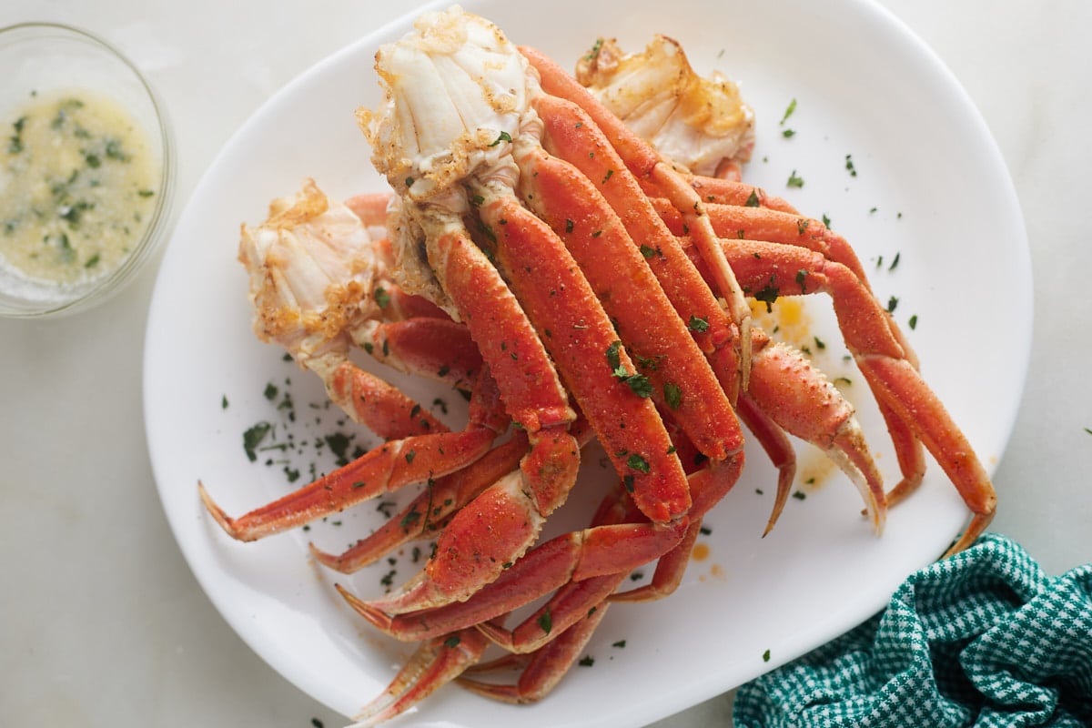 Air Fryer Crab Legs