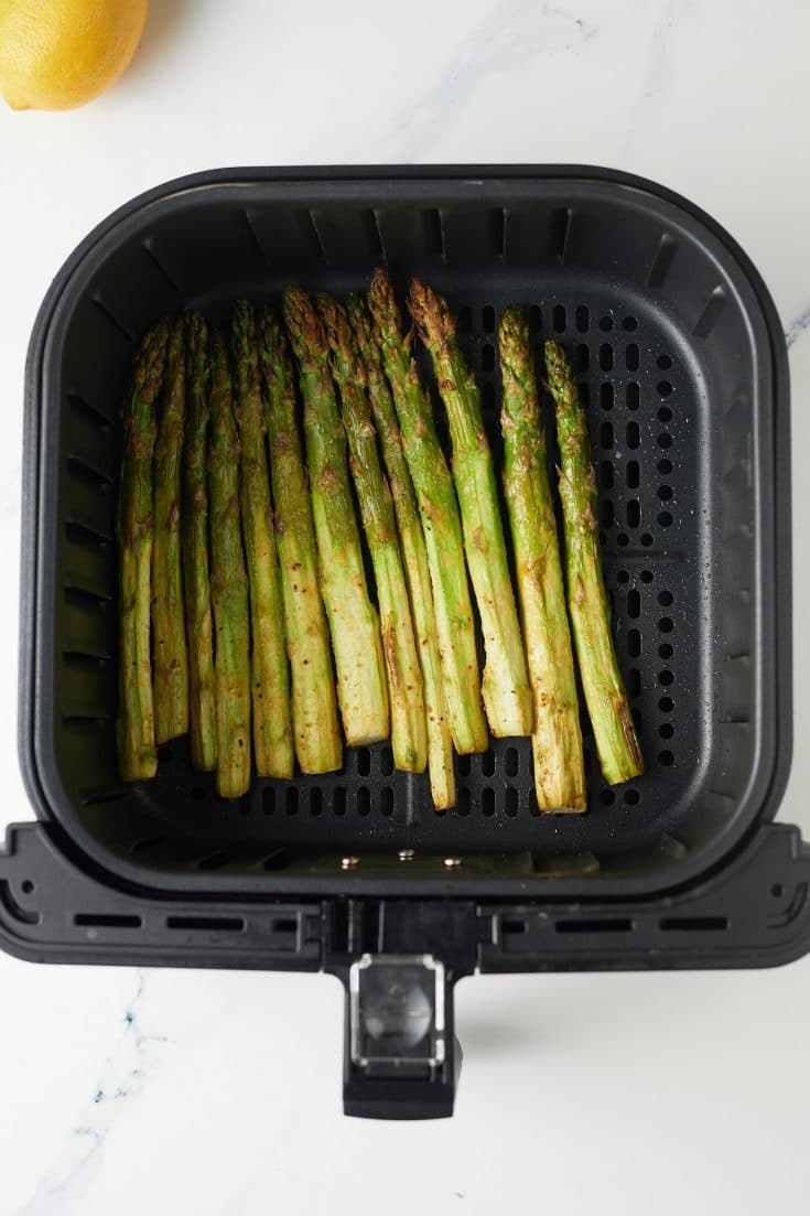 Seasoned Air Fryer Asparagus My Forking Life