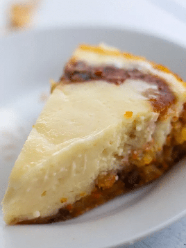 Instant Pot Carrot Cake Cheesecake Story